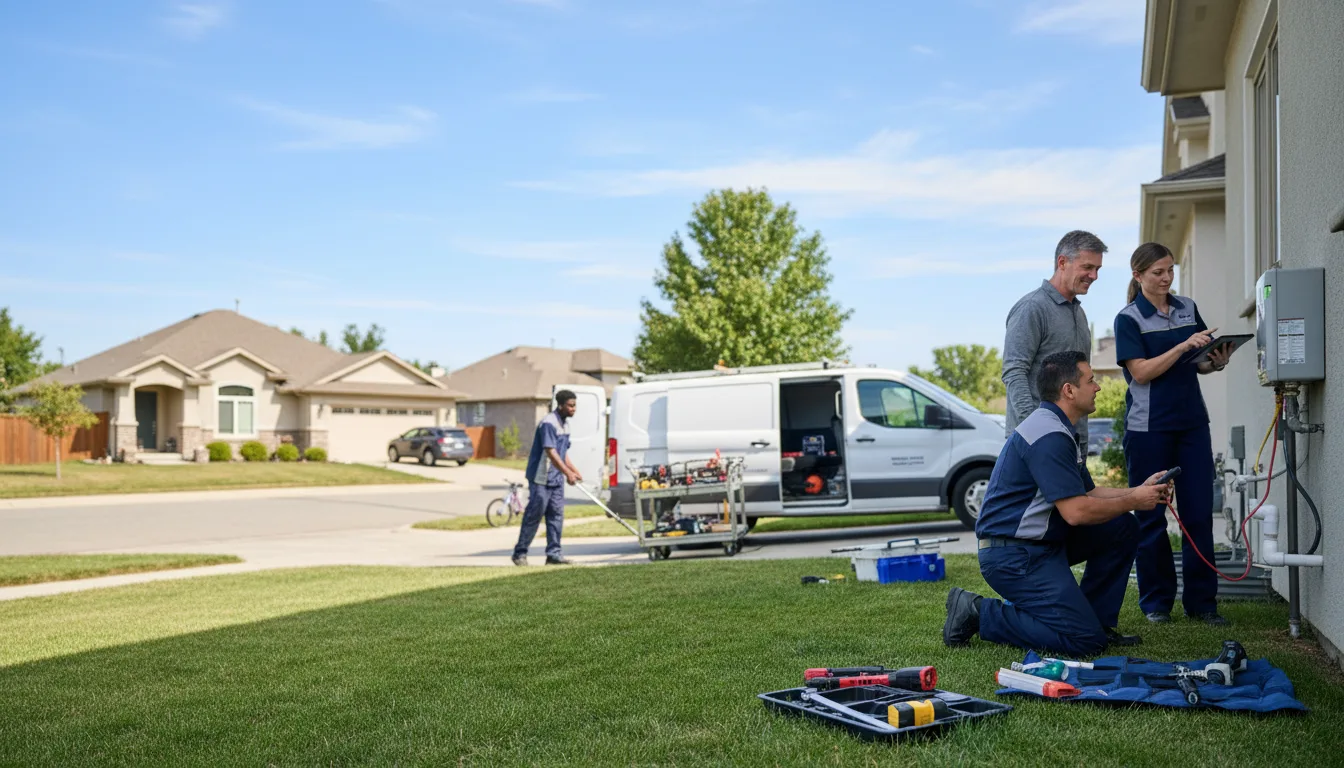 Professional Outdoor Tankless Water Heater Installation in Wheaton, MO